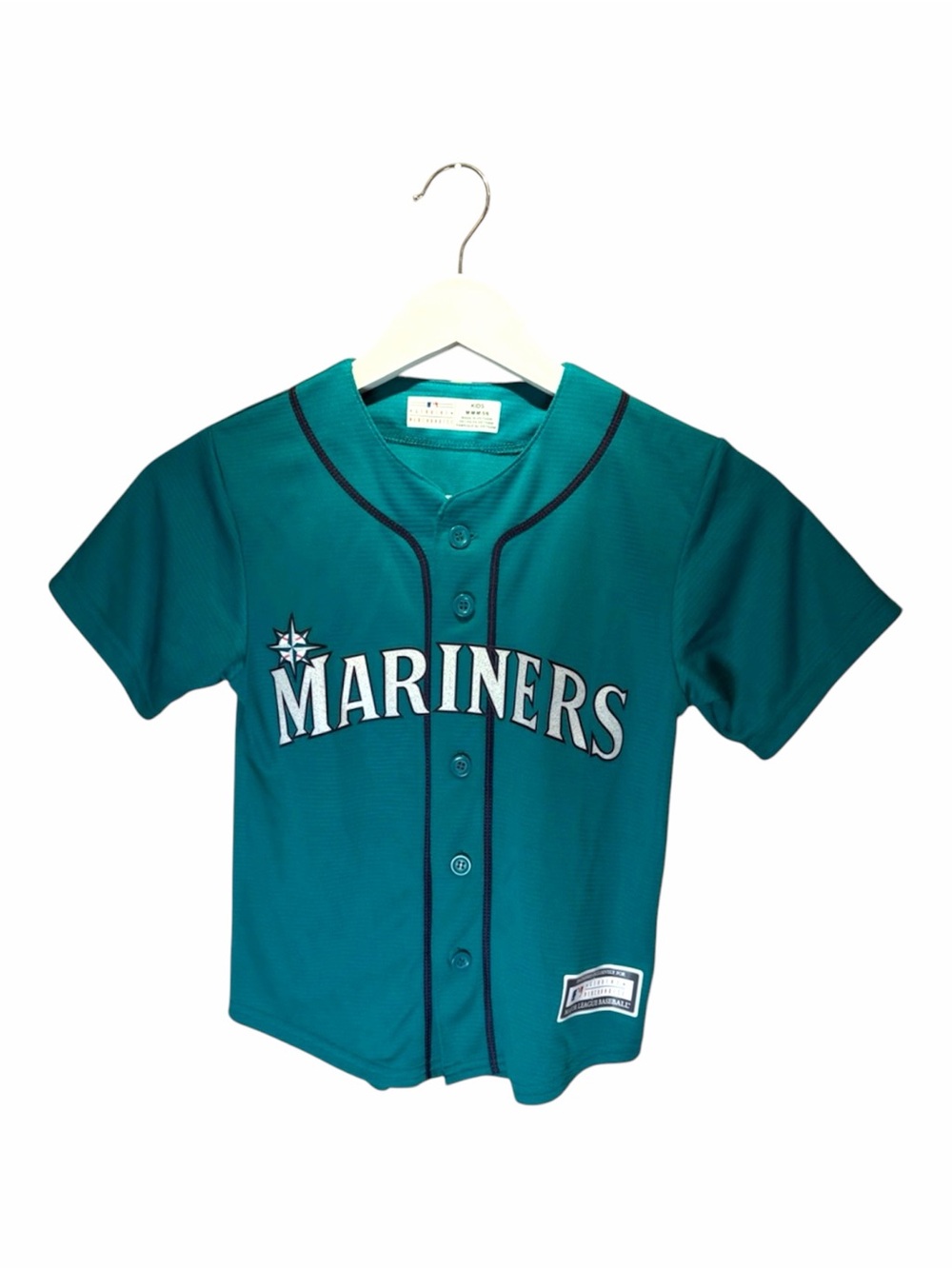 MLB Seattle Mariners 44 Julio Rodriguez Kid’s Jersey Size 5-6